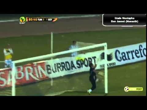 Coup franc magistral de Wahbi Khazri - Tunisie vs Egypte (2-1) | Qualifications CAN 2015