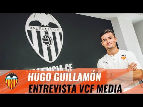 HUGO GUILLAMÓN, FELIZ TRAS RENOVAR CON EL VALENCIA CF HASTA 2023