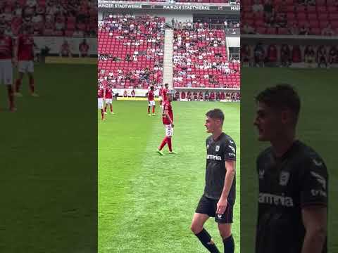Patrik Schick gets insulted by Mainz Fans and Sardar Azmoun joins the game (Leverkusen Mainz)