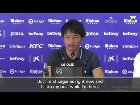 Gaku Shibasaki Is Presented At Spanish Side Leganes
