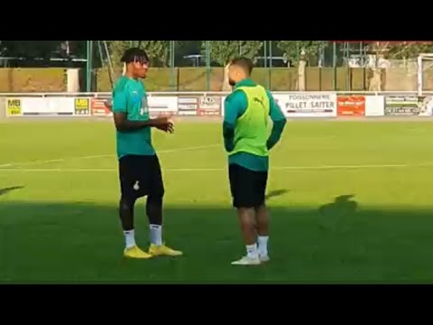 🇬🇭🇧🇷Mohammed salisu first training with black stars, Kudus in puma Ad & Attitude in 🇬🇭Camp