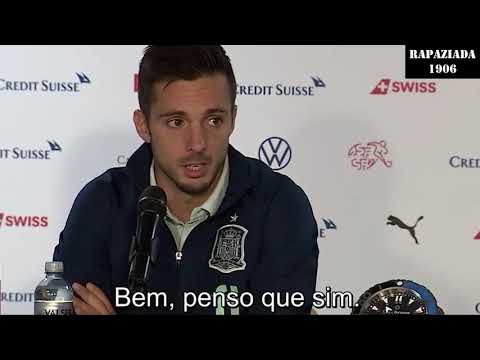 Pablo Sarabia na seleção espanhola agradece ao Sporting e ao Ruben Amorim