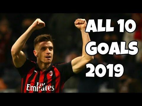 Krzysztof Piątek First 10 Goals For AC MILAN 2019 Krzysztof Piątek First 10 Goals For AC MILAN 2019