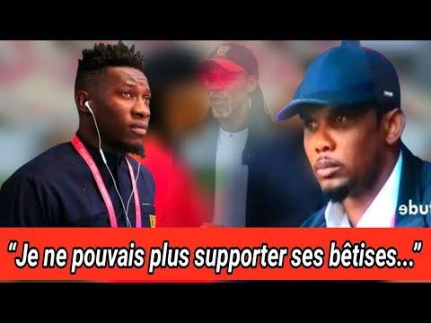 🇨🇲Indiscipline : André onana brise le silence et dévoile ce qui s'est passé aux vistiaires avec song