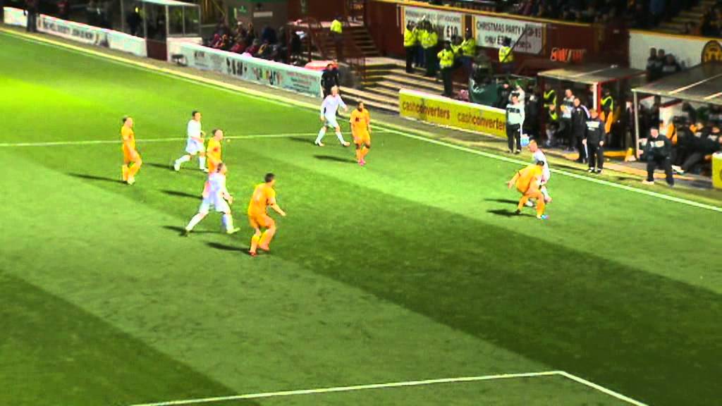 David Wotherspoon Goal, Motherwell 0-4 Hibernian