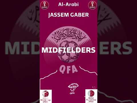 RESMI,,, Inilah Skuad Timnas Qatar (Tuan Rumah) 2022 || fifa world cup #shorts