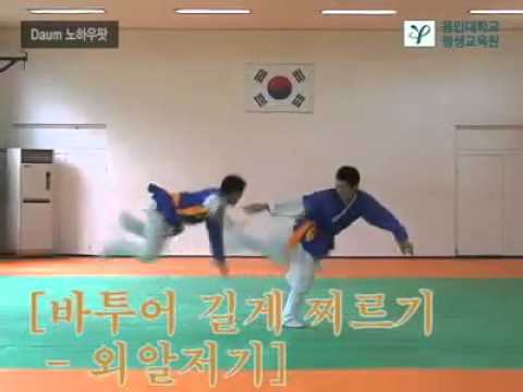Taekkyon against knife by SEO Jung-Woo (Yong-in University, S. Korea)
