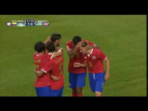 Gol Celso Borges Costa Rica vs Colombia