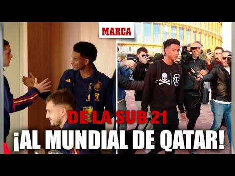 Balde, de la concentración de la sub 21 al aeropuerto rumbo a Qatar I MARCA