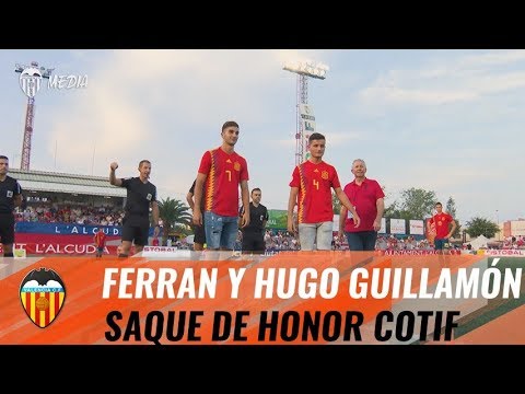 EL COTIF RINDE HOMENAJE A FERRAN TORRES Y HUGO GUILLAMÓN