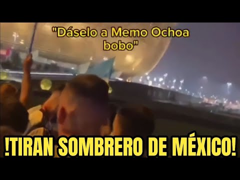 Guido Rodriguez Manda Tirar Sombrero de México en la Celebración de Argentina 😱🇦🇷😡