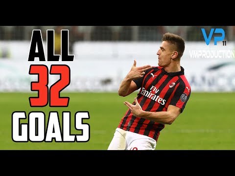 Krzysztof Piątek ● All 32 Goals ● 2018/19 HD