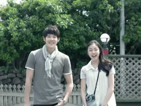 [CM] 김연아 YUNA KIM KB BANK 30s with Tae Hwan PARK 200807.flv