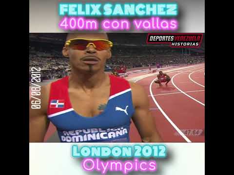 FELIX SANCHEZ LEGENDARIO ATLETA DOMINICANO HEROE LONDRES 2012