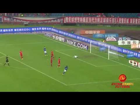 Gol Christian Bassogog - Henan Jianye x Chongqing Lifan - Super Liga da China 2017