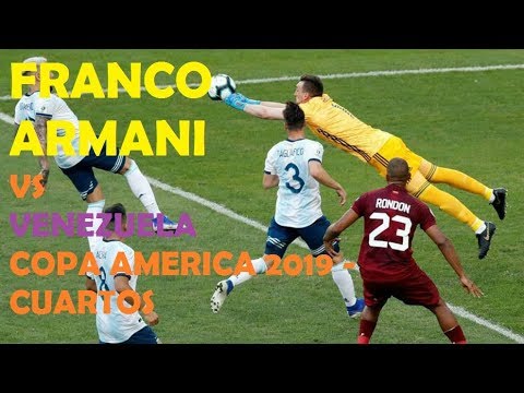 Franco Armani VS Venezuela ll Copa América 2019 ll Cuartos