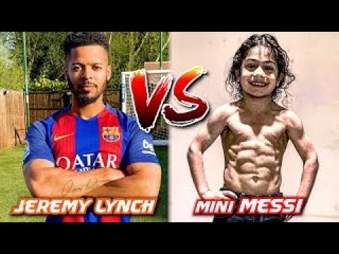 FOOTBALL  VS MINI MESSI &  Arat Hosseini