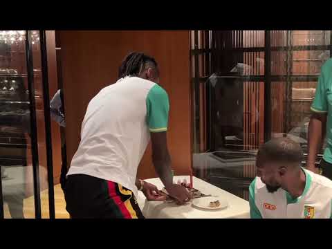 L’anniversaire de Zambo Anguissa célèbre dans la tanière des Lions indomptables du Cameroun