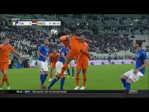 Italy 1-1 Netherlands | Nathan Ake's late goal