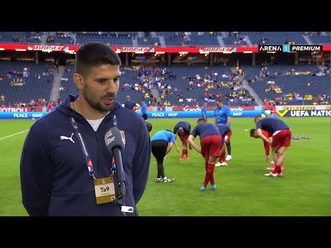 ALEKSANDAR MITROVIĆ UZ EKIPU UPRKOS SUSPENZIJI: Tu sam da pomognem koliko mogu / 09.06.2022.