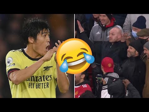 Manchester United fans troll Tomiyasu
