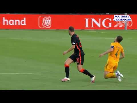 Teun koopmeiners-Ben Davies treffen aufeinander, Niederlande-Wales, UEFA Nations League 2022