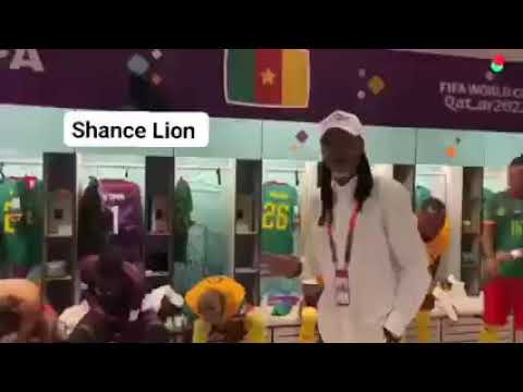 Mondial 2022 : Le discours de Rigobert Song aux Lions indomptables avant le match contre Brésil.