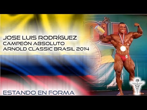 José Luís Rodríguez - Otro Pro Colombiano -  Absoluto Arnold Classic Brasil 2014