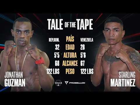 Jonathan Guzman Vs Starling Martinez - SHUAN BOXING