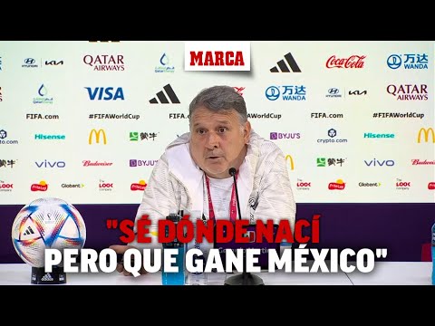 Tata Martino: "Sé donde nací, pero buscaremos que gane México, no hay otra respuesta"  I MARCA