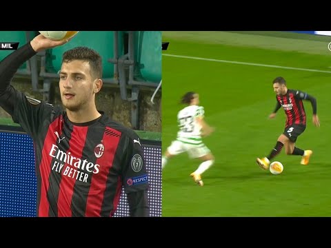 Diogo Dalot vs Celtic (A) | Debut for AC Milan 🇵🇹🔥