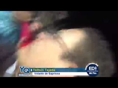 Yeltsin Tejeda - Campeón con el Deportivo Saprissa.