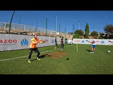 7 minutos de activación previos al trabajo en portería (Pau López - Rubén Blanco - Simón)