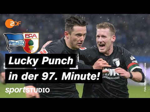 Hertha BSC – FC Augsburg Highlights | Bundesliga, 13. Spieltag | sportstudio