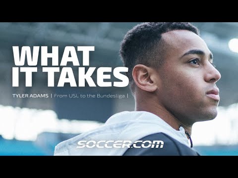 Tyler Adams: From USL to the Bundesliga | What It Takes | SOCCER.COM Tyler Adams: From USL to the Bundesliga | What It Takes | SOCCER.COM