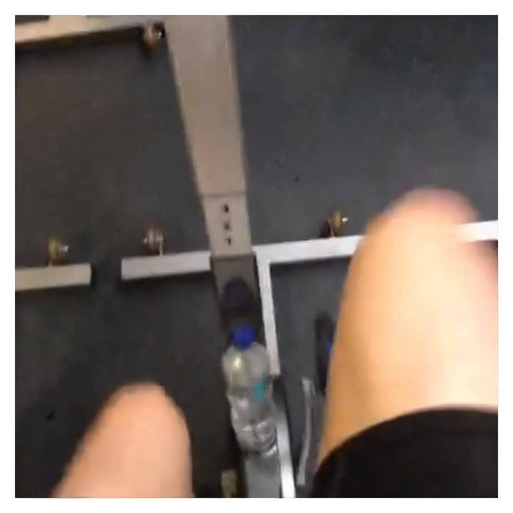 Bryan Oviedo inicia trabajos en bicicleta / @juankaguerom