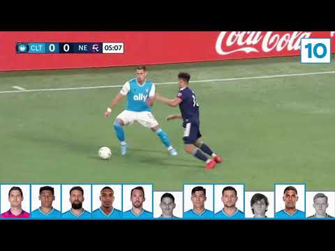 Fantastic 17 Pass Buildup to Karol Świderski Goal | Charlotte FC vs New England Revolution