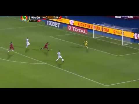 LE BUT GOL GOAL de Naim SLITI TUNISIE vs MADAGASCAR 3 0 CAN 2019