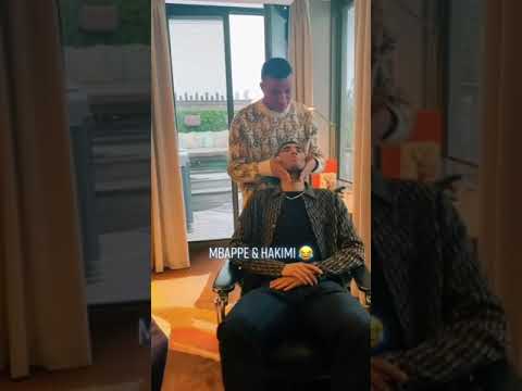 Kylian Mbappe 🤝 Achraf Hakimi! What a duo 😆 #shorts