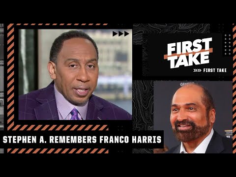 Stephen A. remembers Steelers legend Franco Harris | First Take