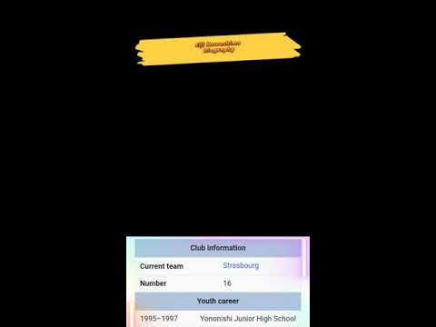 biography of Eiji Kawashima football player. ||#fifaworldcup #fifa #biography #footballshorts