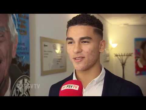 Zakaria Aboukhlal tekent contract bij PSV