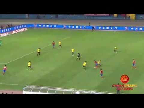 Gol Christian Bassogog - Henan Jianye x Guangzhou Evergrande - 7a rodada da Super Liga da China 2017