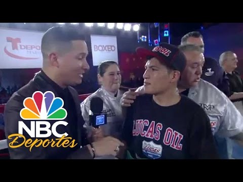 Ricardo Rodríguez: “No me iría con la manos vacías” | Boxeo Telemundo | NBC Deportes