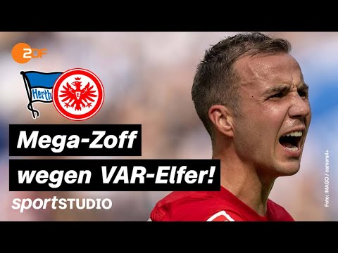 Hertha BSC – Eintracht Frankfurt Highlights | Bundesliga, 2. Spieltag 2022/23 | sportstudio