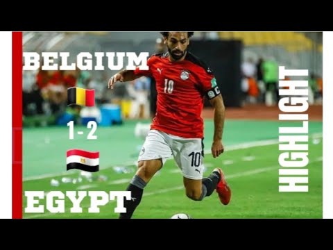 BELGIUM vs EGYPT 1 - 2 All goals & Highlights _Mo Salah assist