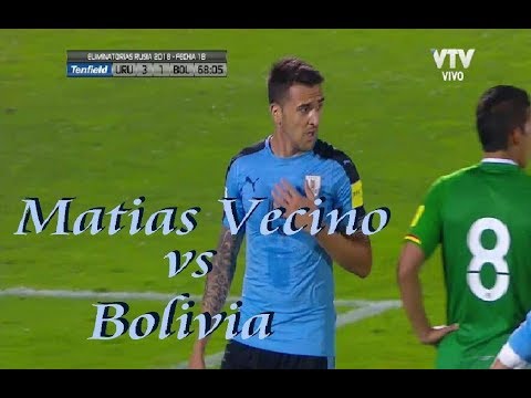 Matías Vecino vs Bolivia（10/10/2017）HD 720p by轩旗