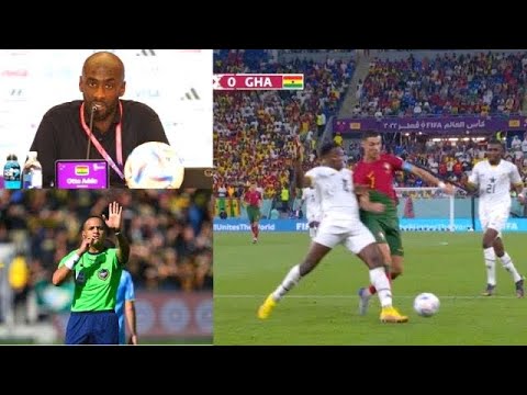 SALISU MOHAMMED & OTTO ADDO ANGRILY FIRED 🔥 THE CENTER REFEREE FOR THE PENALTY AWARDED TO PORTUGAL