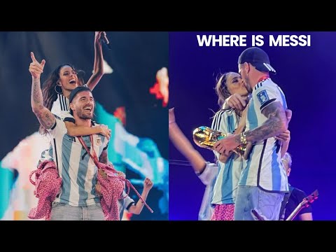 Rodrigo De paul And His Girl Friend Go Crazy During World Cup Celebration