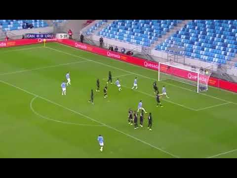 GOLAZO DE NICO DE LA CRUZ PARA URUGUAY ANTE CANADÁ